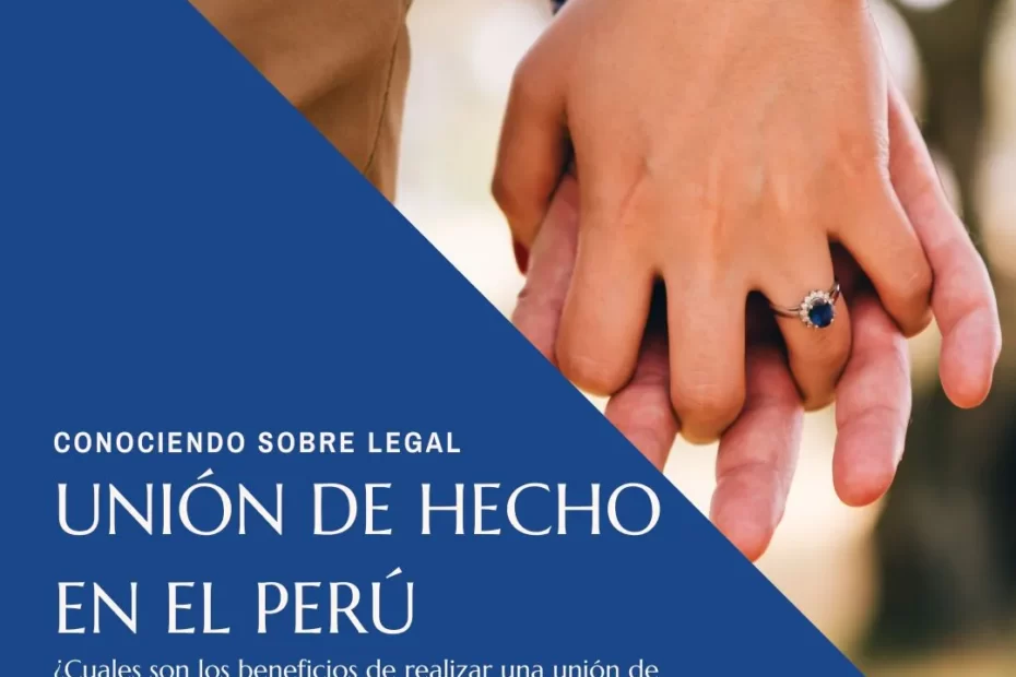 union de hecho en el peru