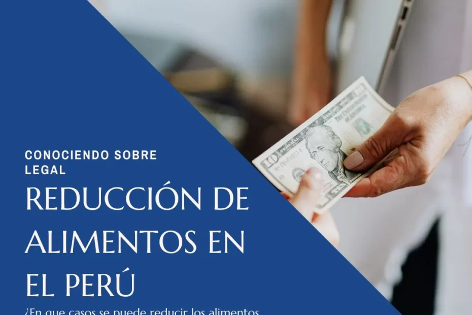 reduccion de alimentos en el peru