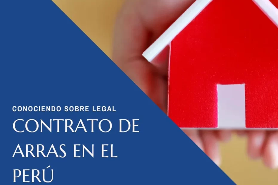contrato de arras en el peru
