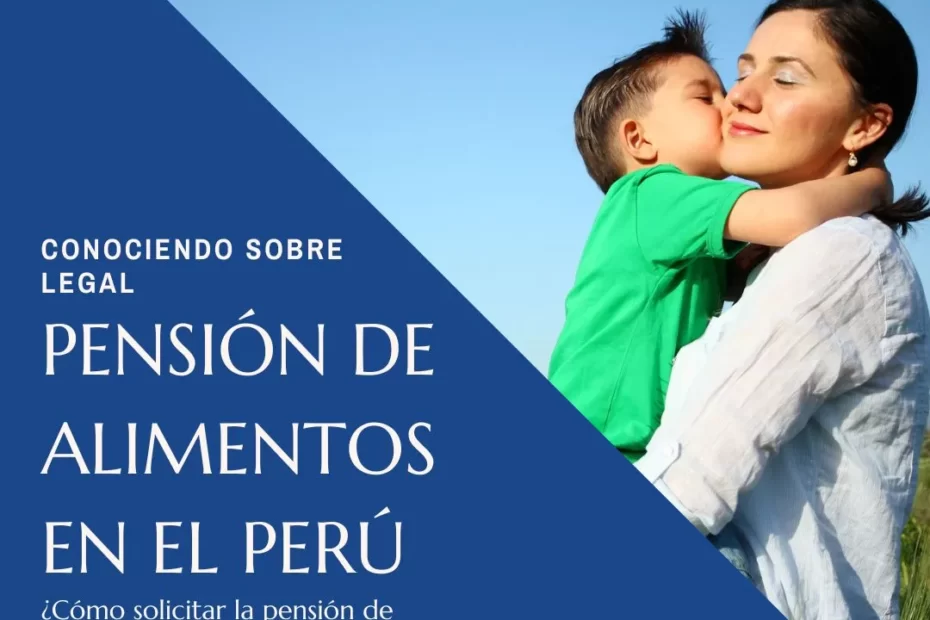 pension de alimentos en peru