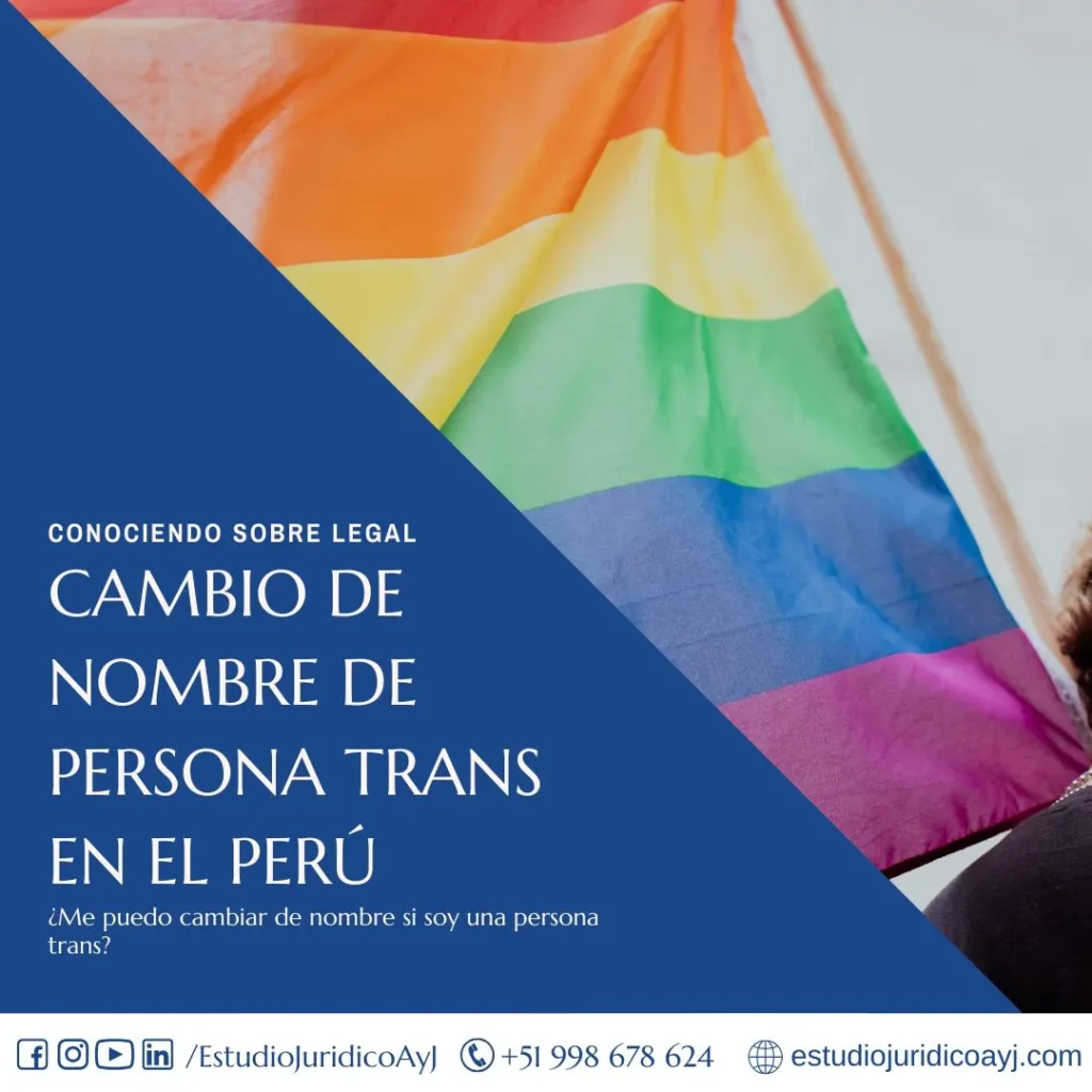 Cambio de nombre de personas trans