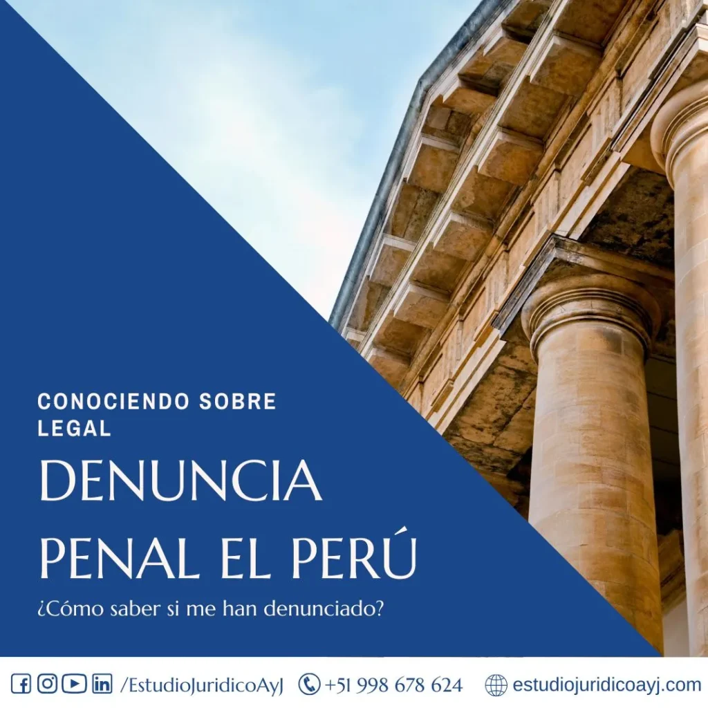 denuncia penal